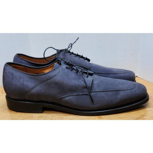 Allen Edmonds 3985 Denton Gray Suede Split Toe Oxfords Dress Shoes 10D main image 13